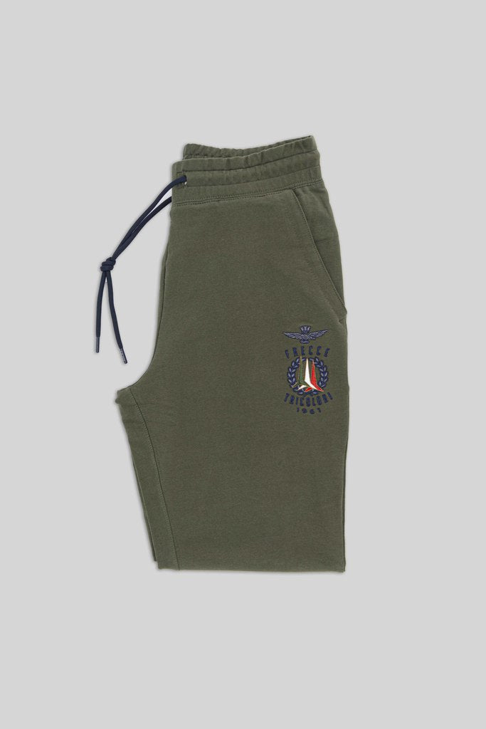 Pantalone in Felpa / Verde - Ideal Moda