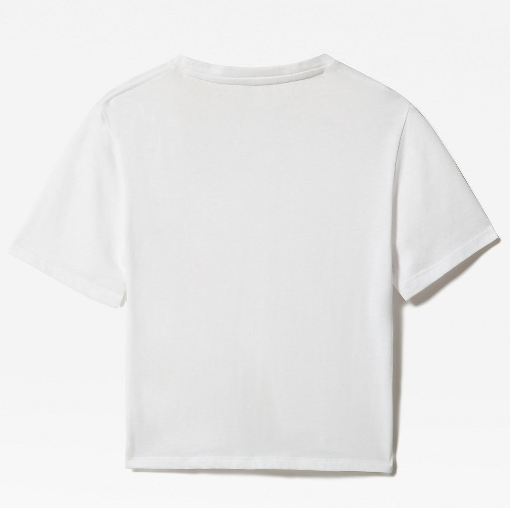 FOUNDATION T-Shirt Corta in Vita / Bianco - Ideal Moda