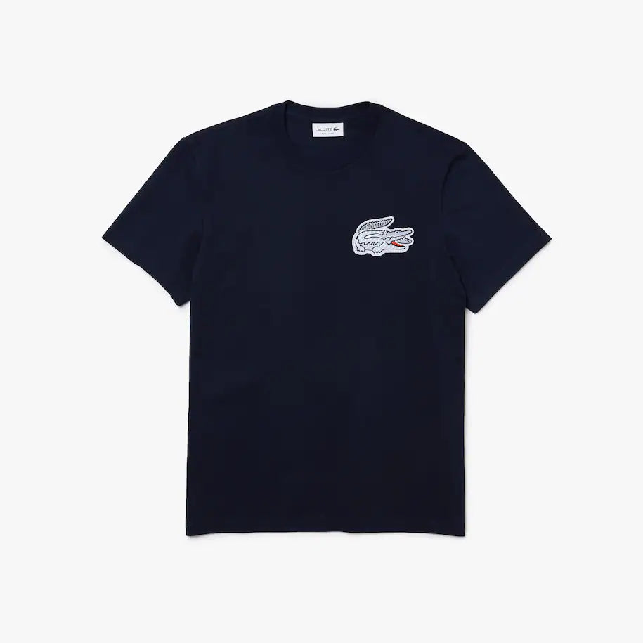 T-Shirt con Logo Lacoste / Blu - Ideal Moda