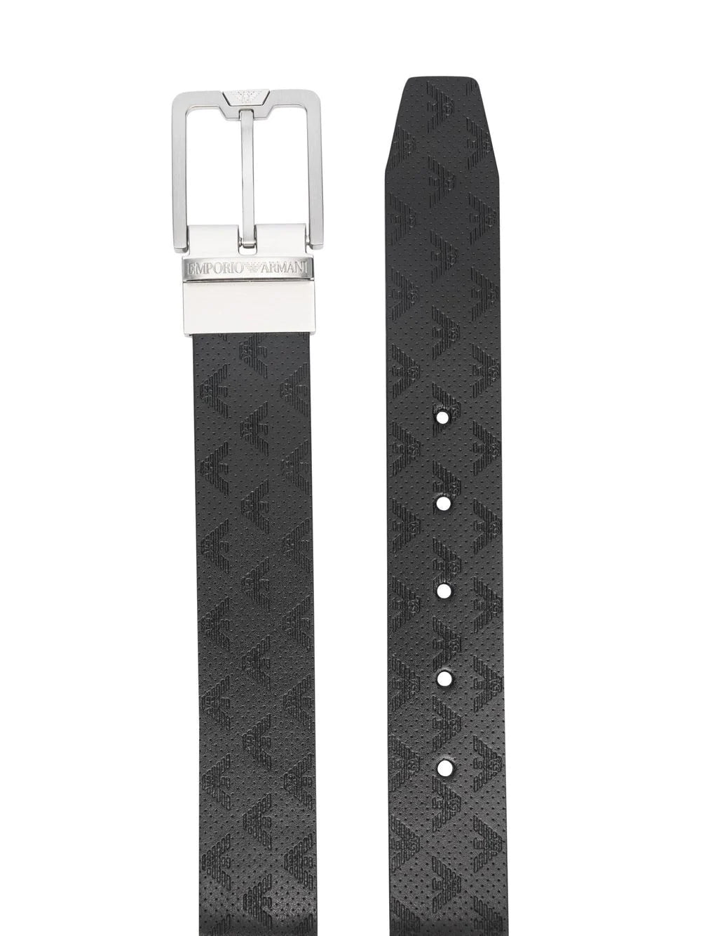 Cintura con Logo Emporio Armani / Nero - Ideal Moda