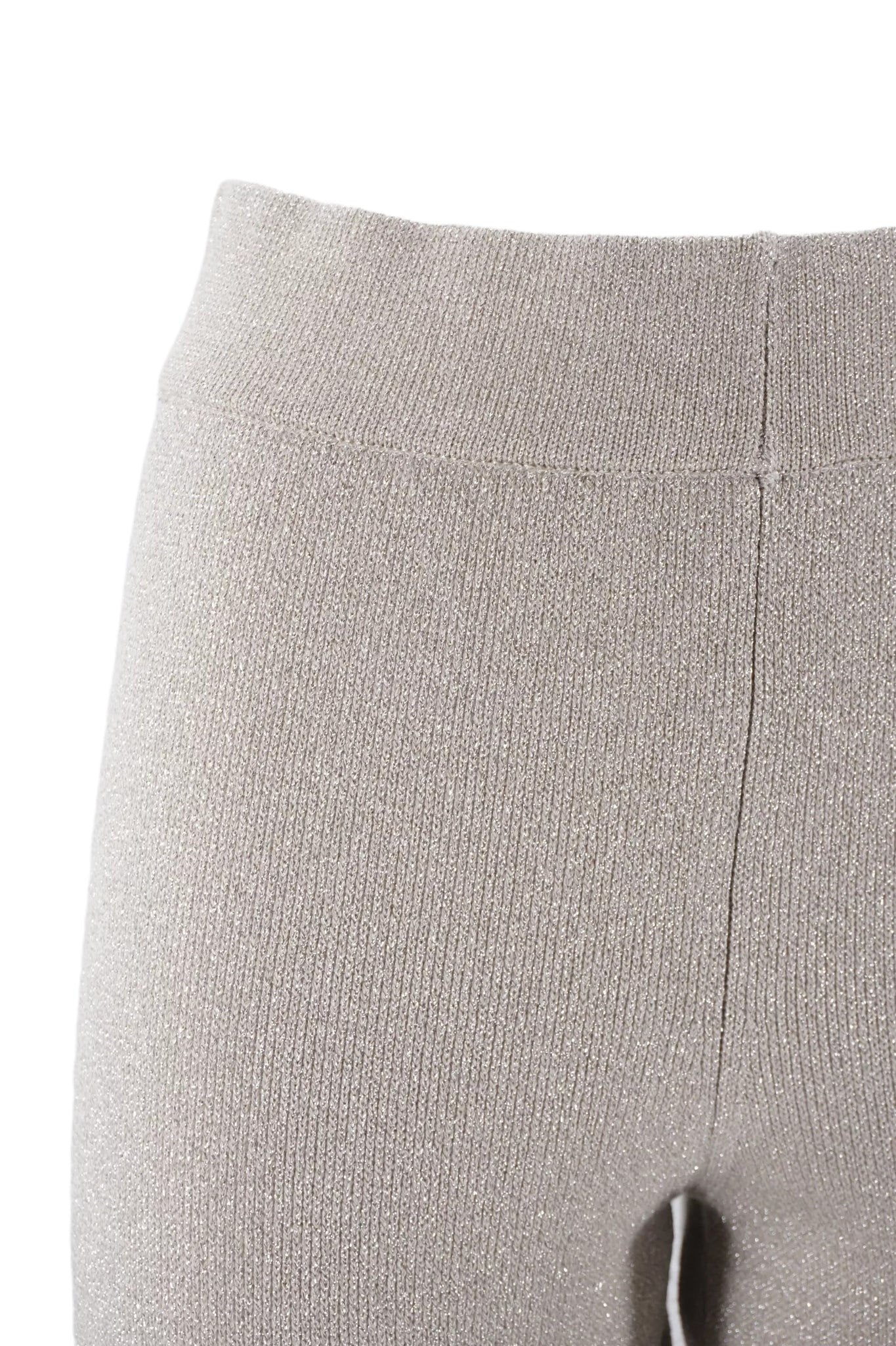 Pantalone in Lurex Liviana Conti / Beige - Ideal Moda