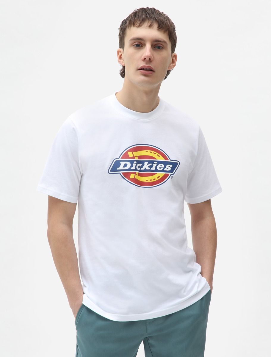 T-Shirt Dickies Icon Logo / Bianco - Ideal Moda