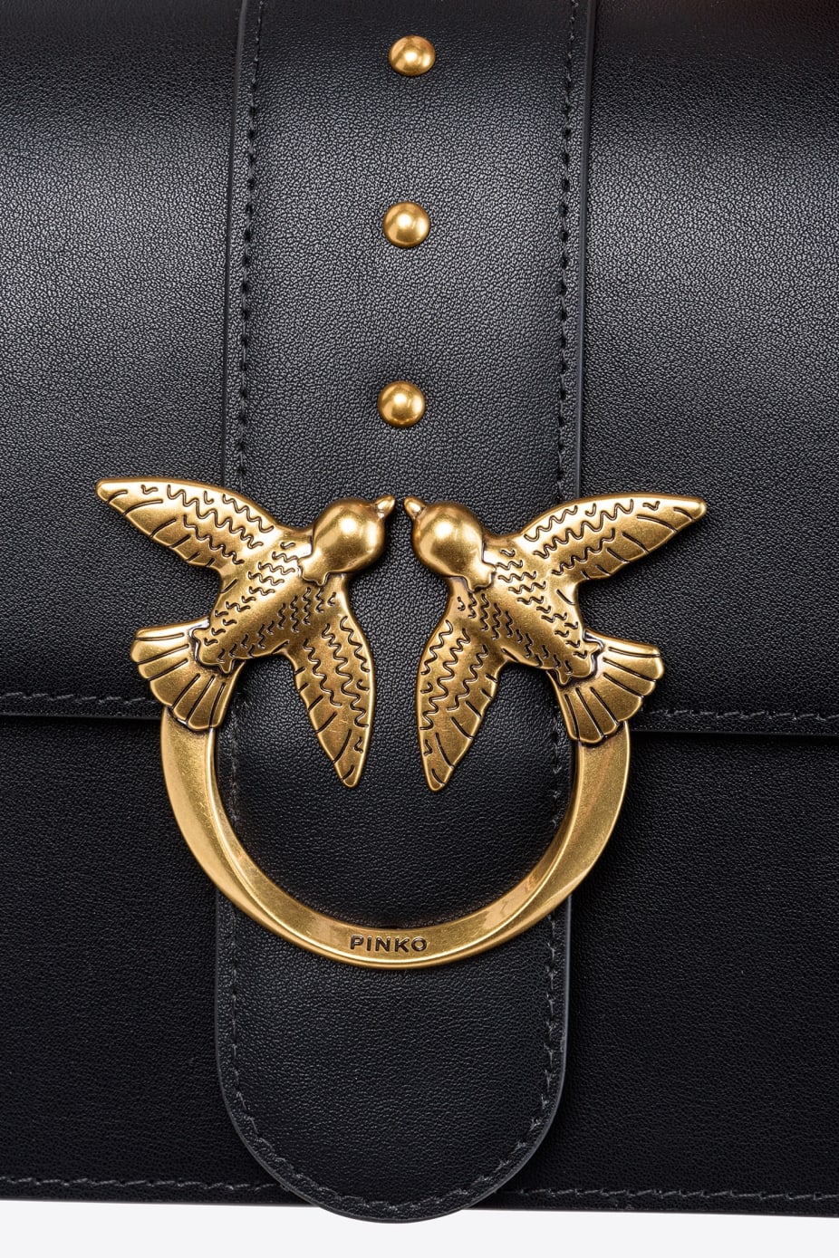 Pinko Classic Love Icon Simply Bag Black