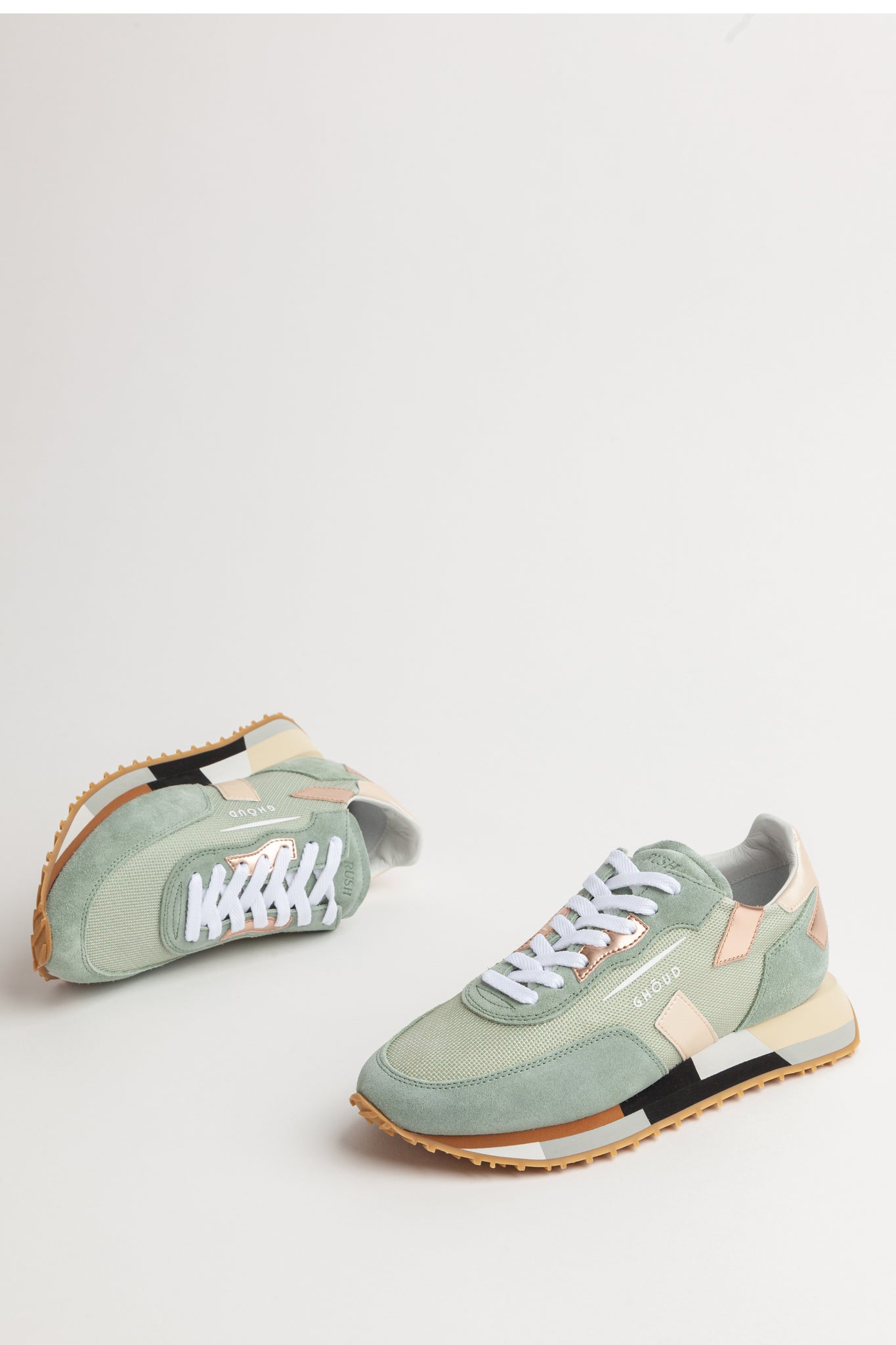 Sneaker Rush Low Ghoud / Verde - Ideal Moda