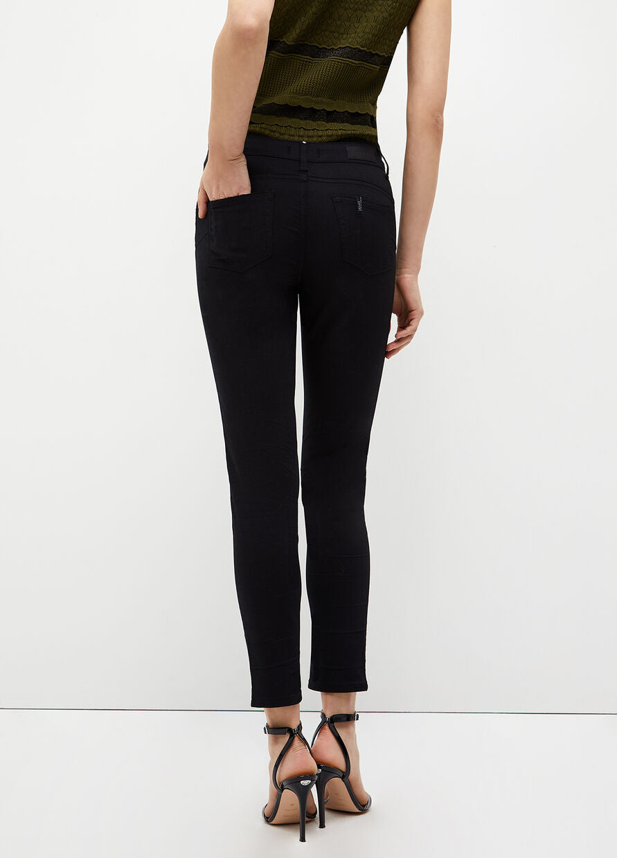 Pantalone Bottom Up Stretch Liu Jo / Nero - Ideal Moda