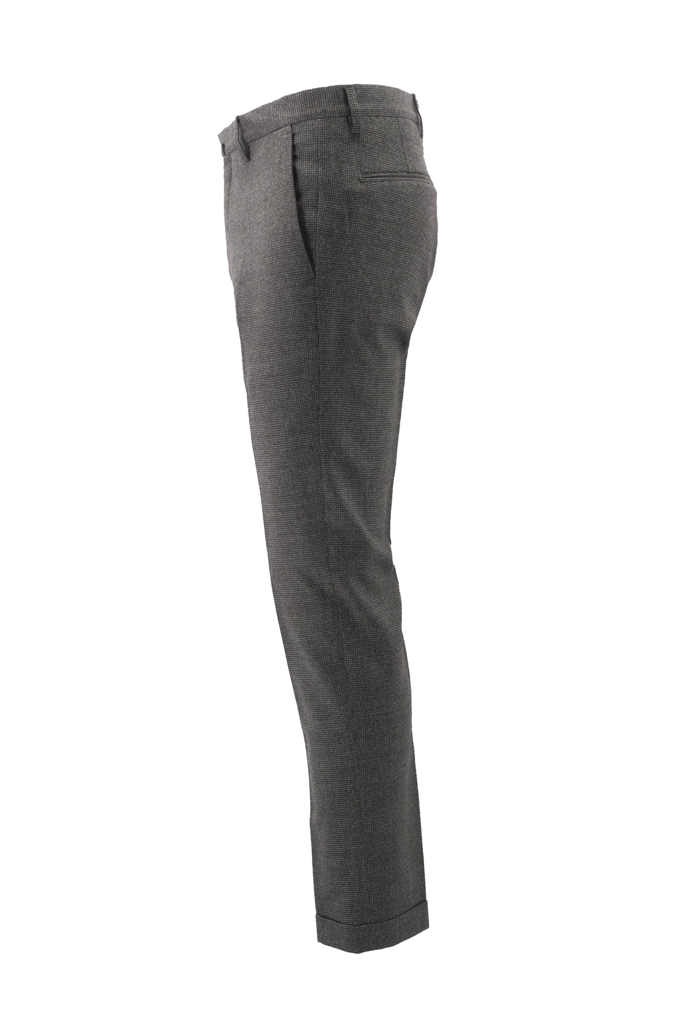 Pantalone Tasca America in Lana / Marrone - Ideal Moda