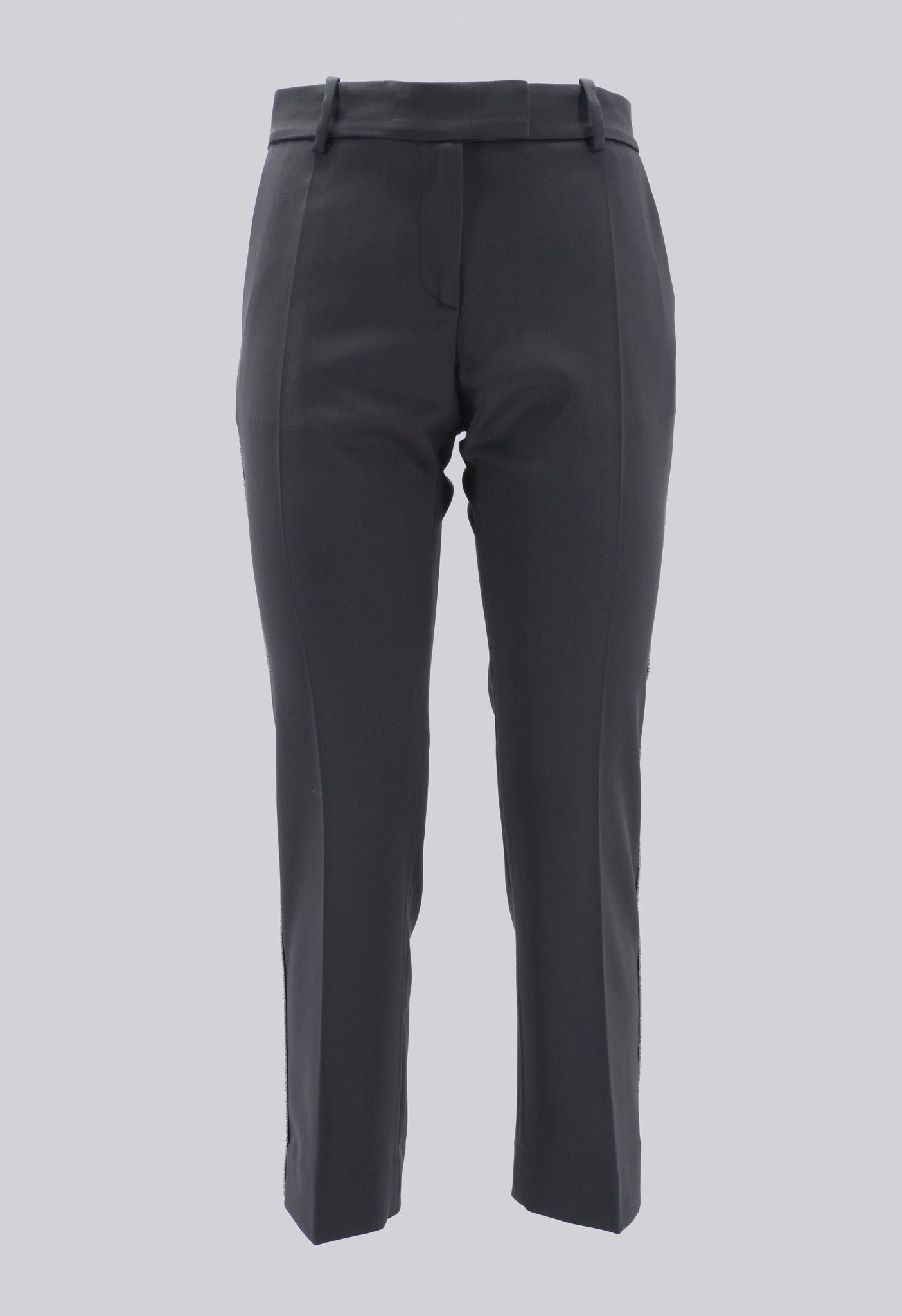 Pantalone Chino Classico / Nero - Ideal Moda