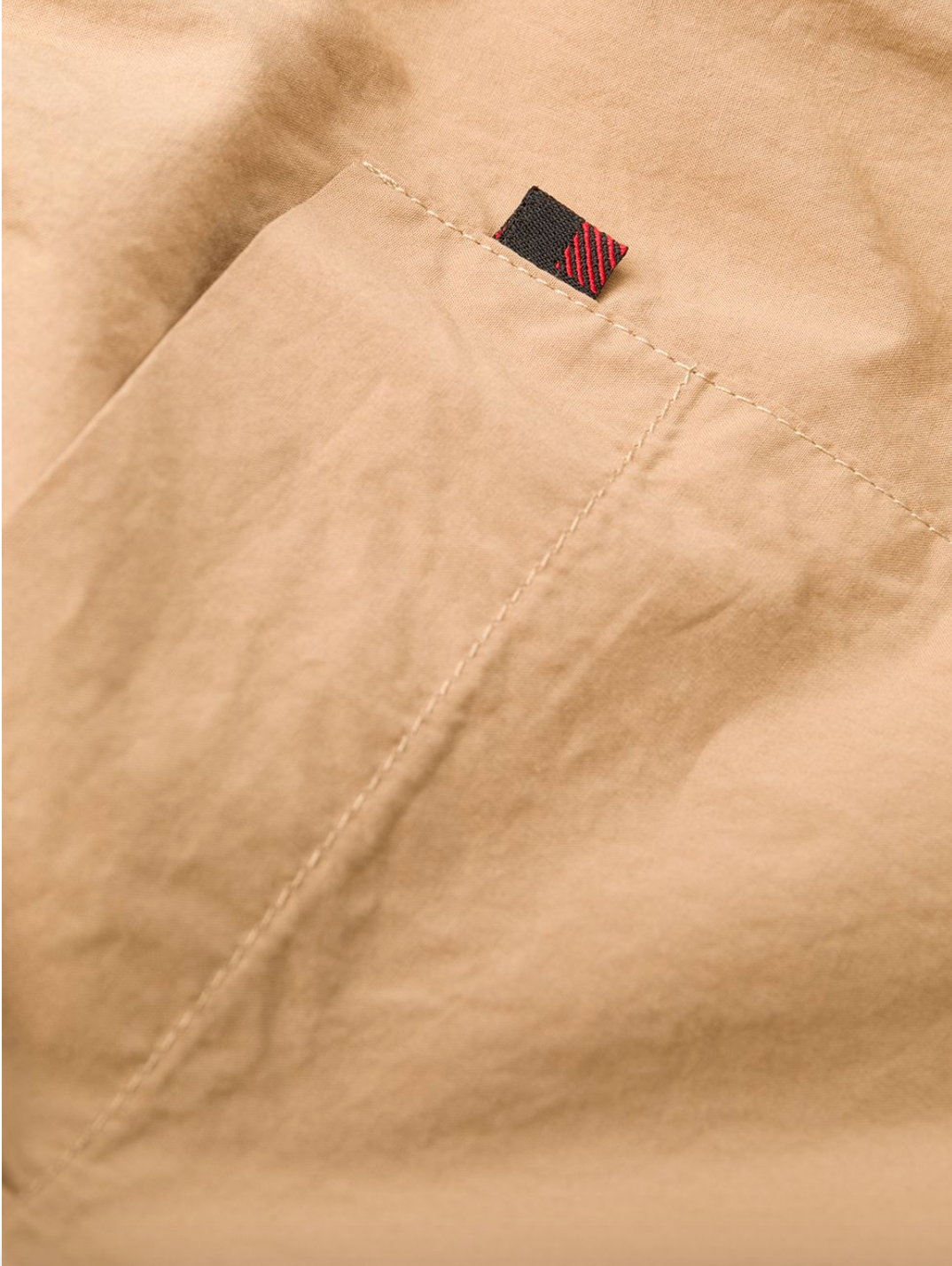 Pantaloni crop a gamba ampia / Beige - Ideal Moda