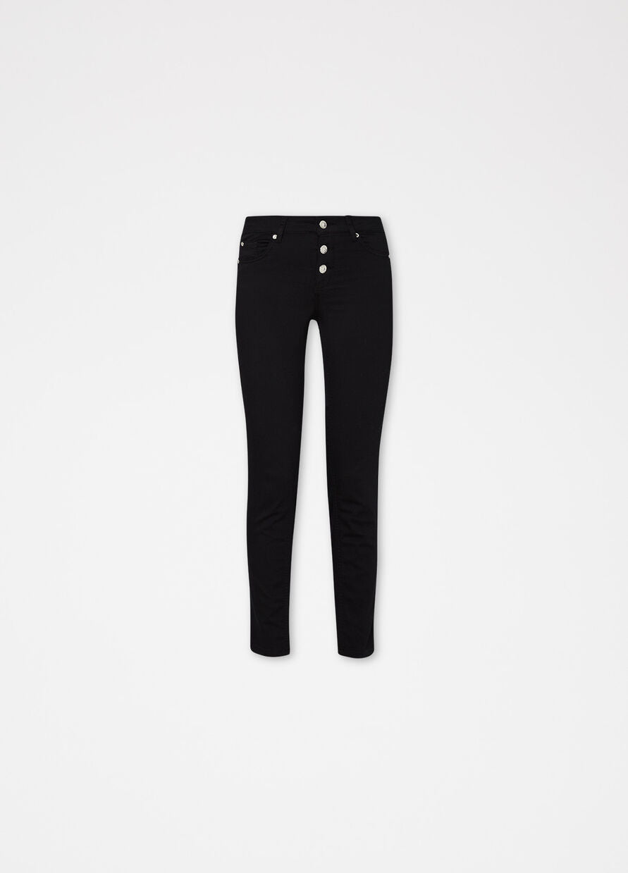 Pantalone Bottom Up Stretch Liu Jo / Nero - Ideal Moda