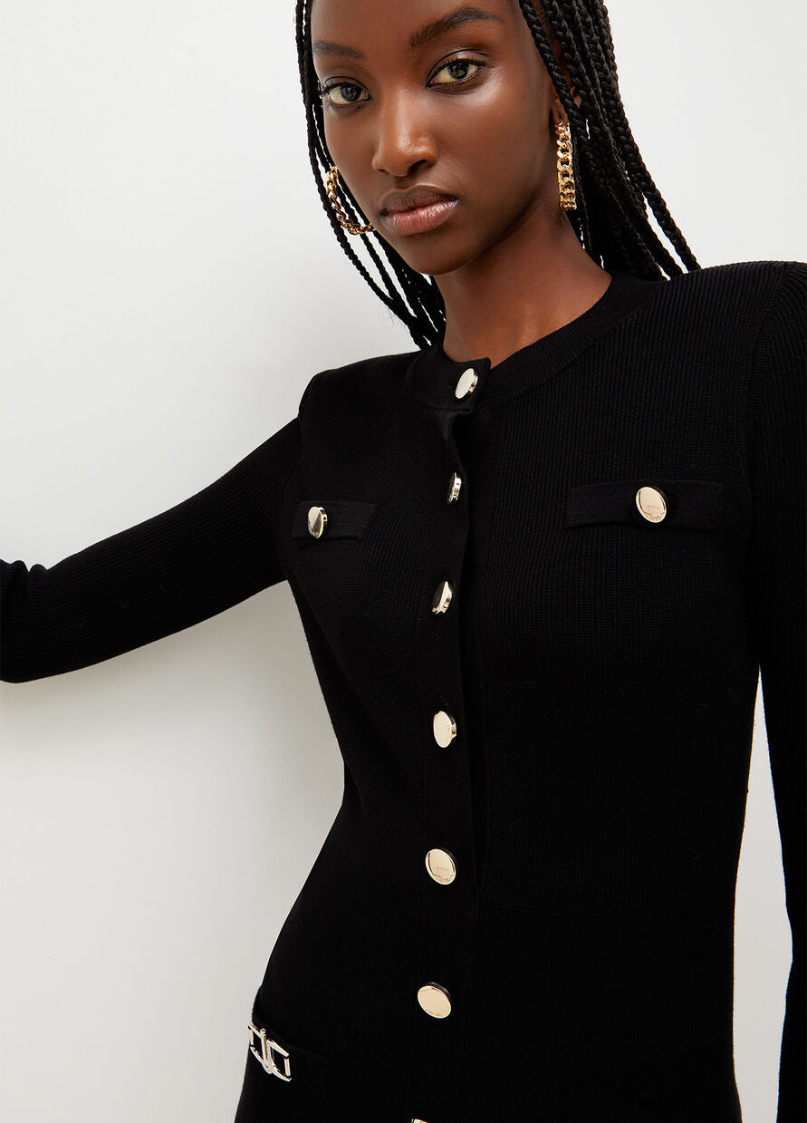Liu Jo Knit Dress / Black Liu Jo Knit Dress / Black