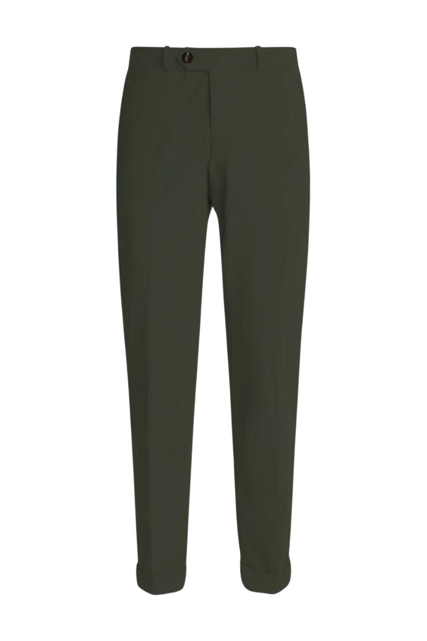 Pantalone in Tessuto Tecnico RRD / Verde - Ideal Moda
