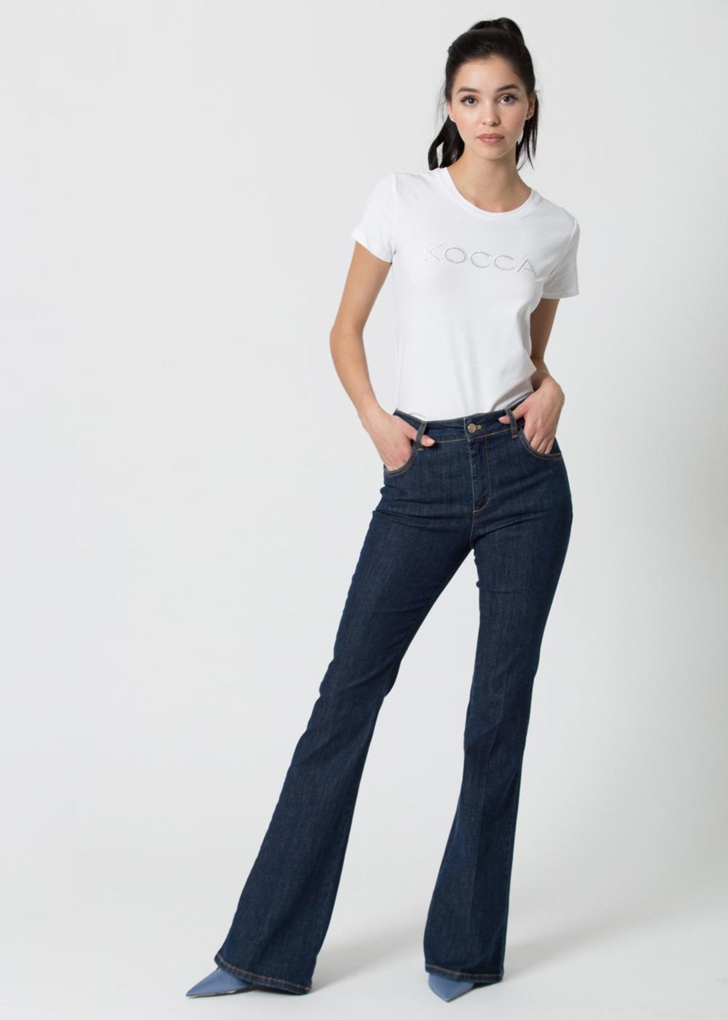Jeans Kocca a Zampa / Jeans - Ideal Moda