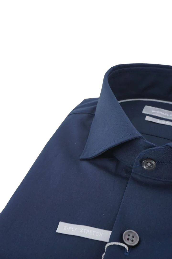 Camicia Modern Fit Michael Kors / Blu - Ideal Moda
