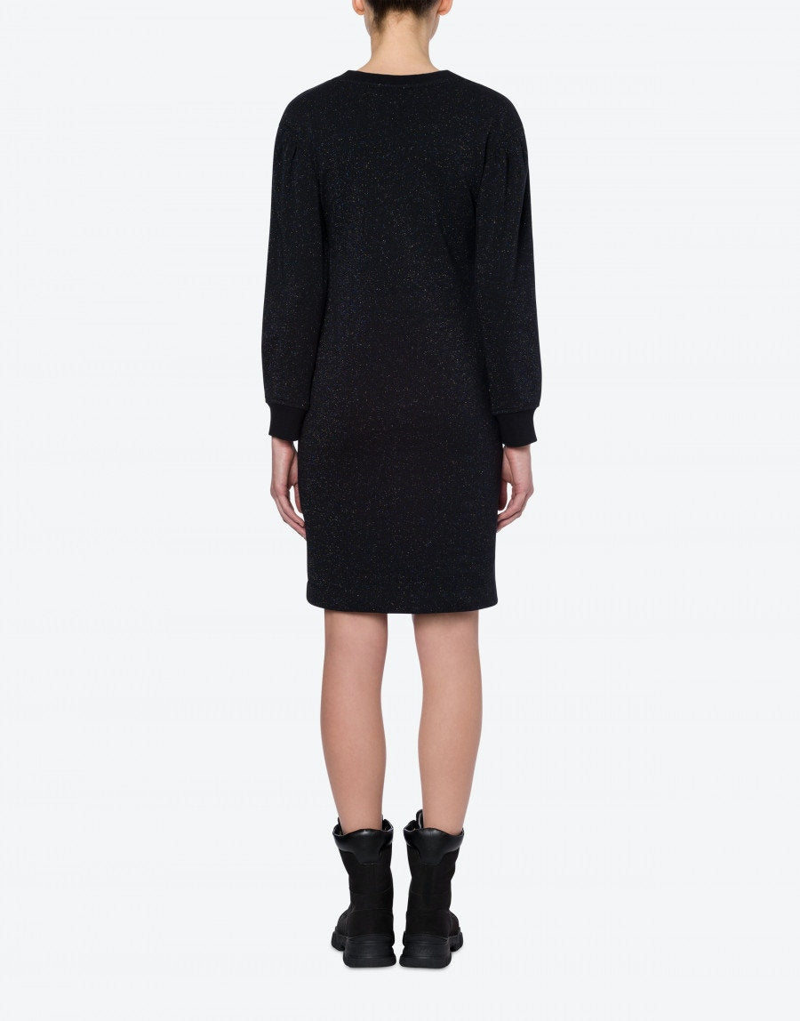 Abito Love Moschino con Logo / Nero - Ideal Moda