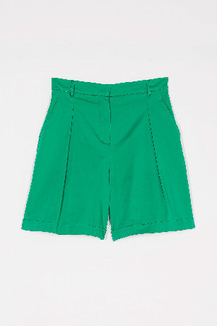 Pantaloncino con Pence / Verde - Ideal Moda