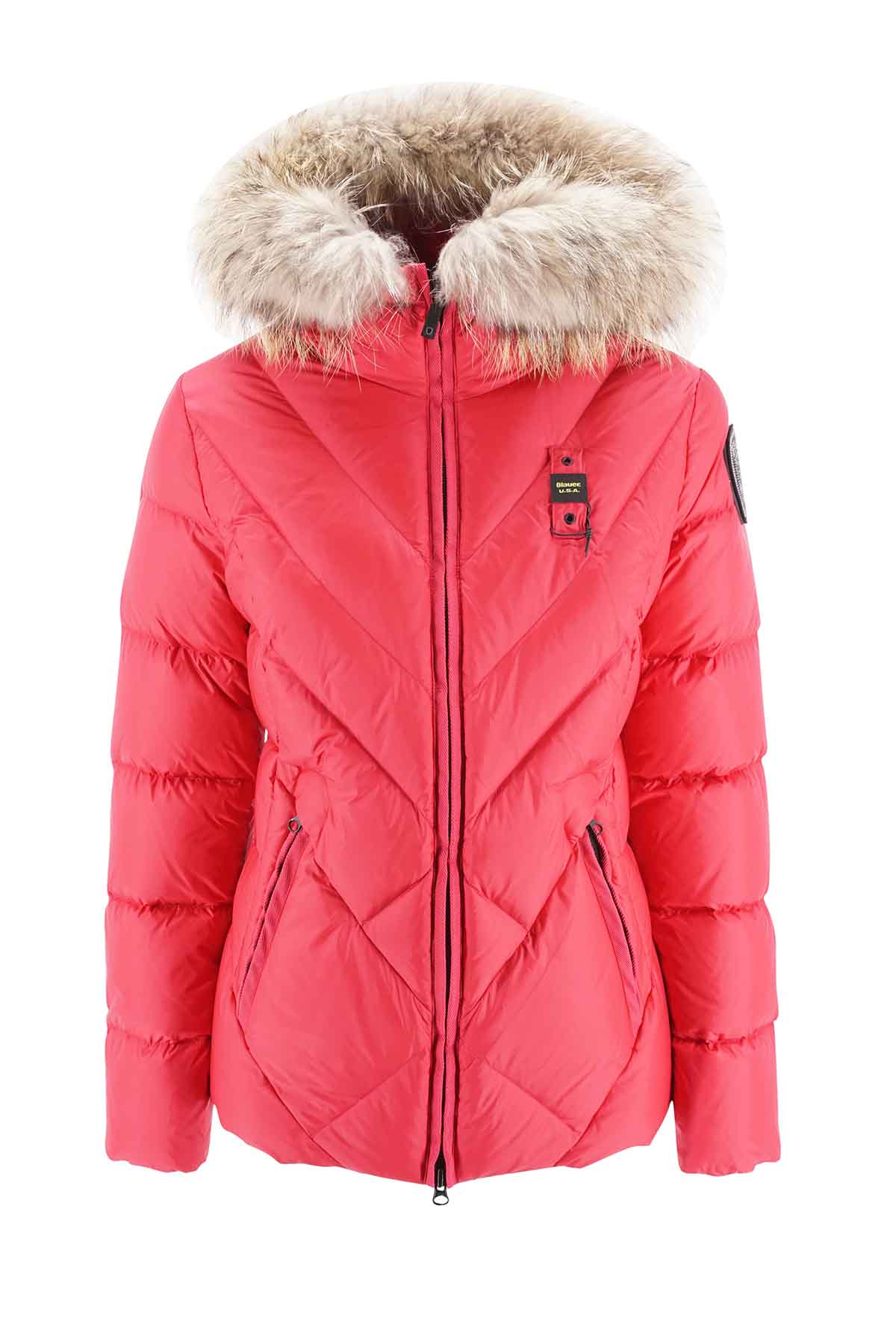 Piumino Blauer con Cappuccio / Rosa - Ideal Moda