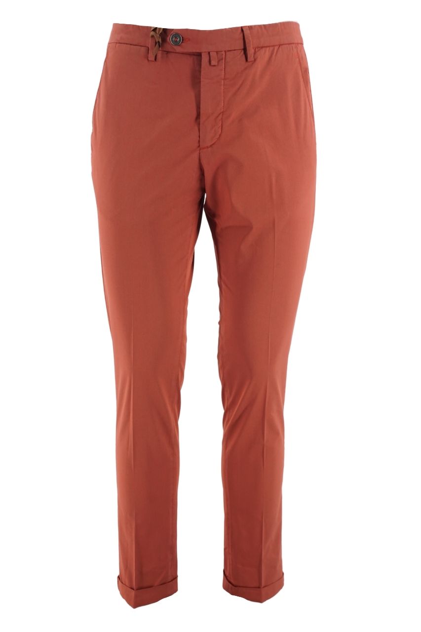 Pantalone Bsettecento in Cotone / Mattone - Ideal Moda