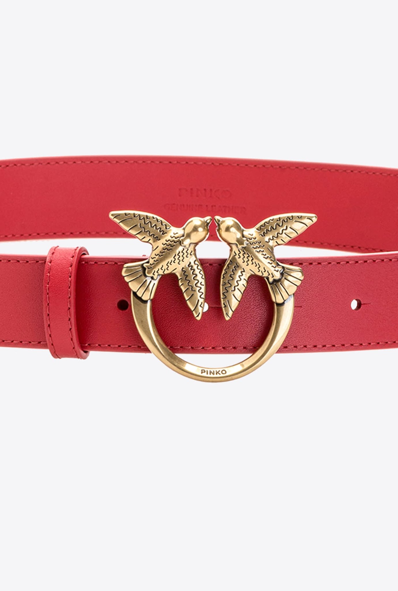 Cintura Pinko Love Birds / Rosso - Ideal Moda