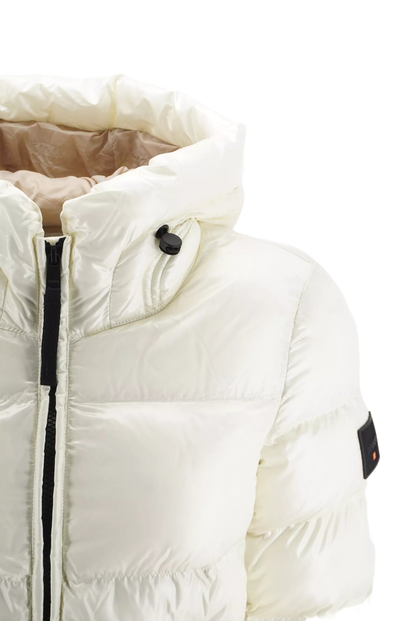 Giubbino con Cappuccio Dekker / Bianco - Ideal Moda