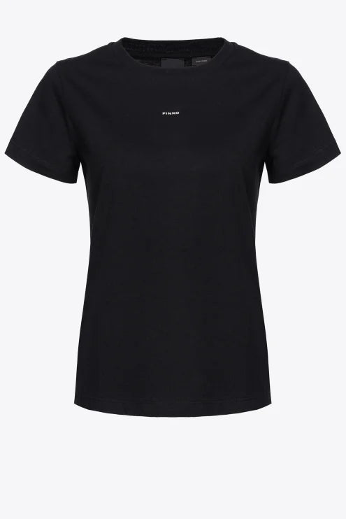T-Shirt con Logo Pinko / Nero - Ideal Moda