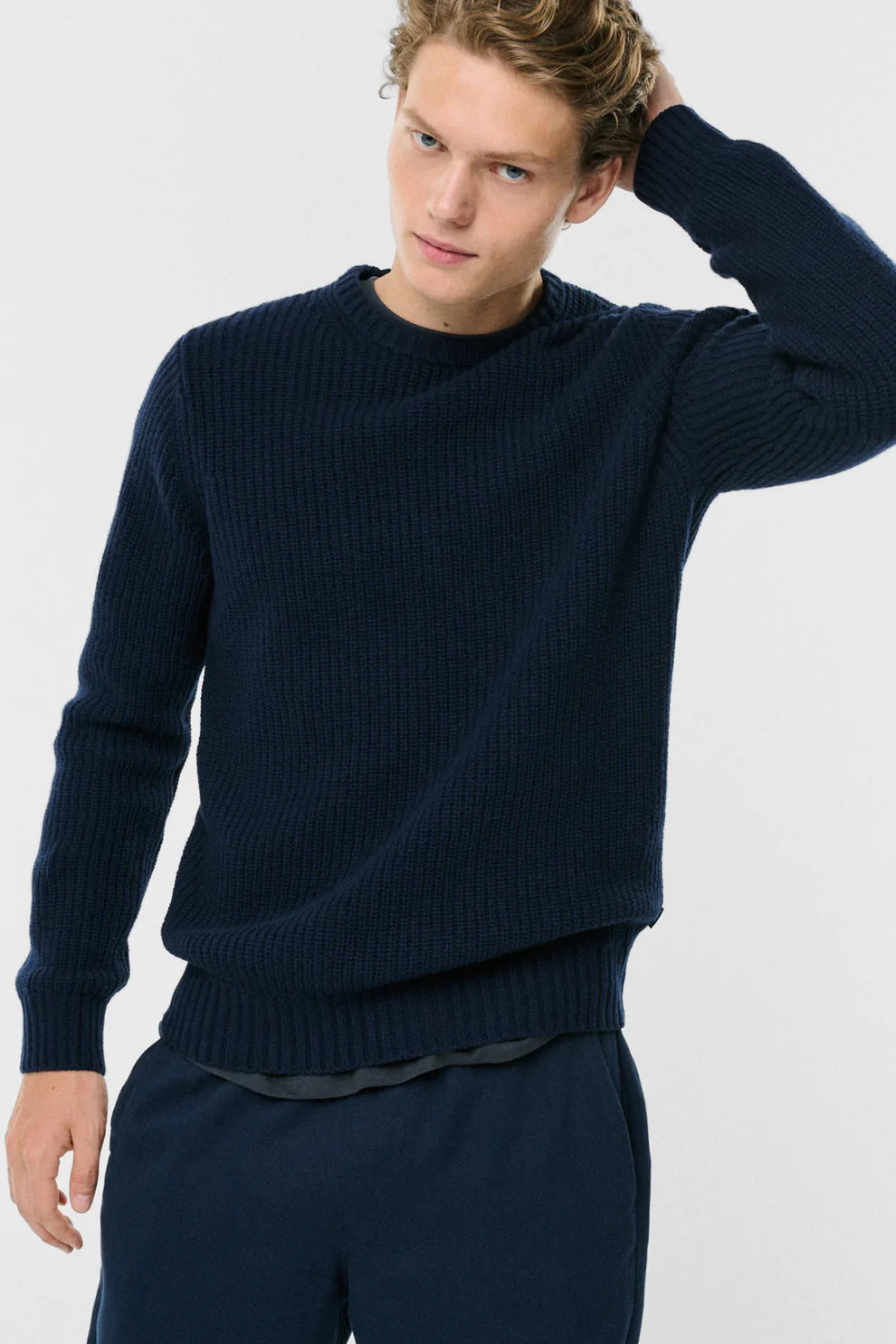 Maglia Girocollo Ecoalf / Blu - Ideal Moda