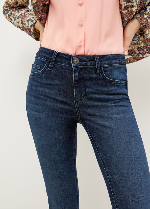 Jeans Slim Fit Bottom Up Liu Jo / Jeans - Ideal Moda