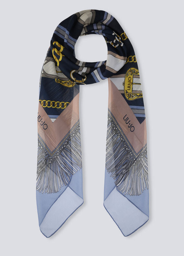 Stola Liu Jo / Blu - Ideal Moda