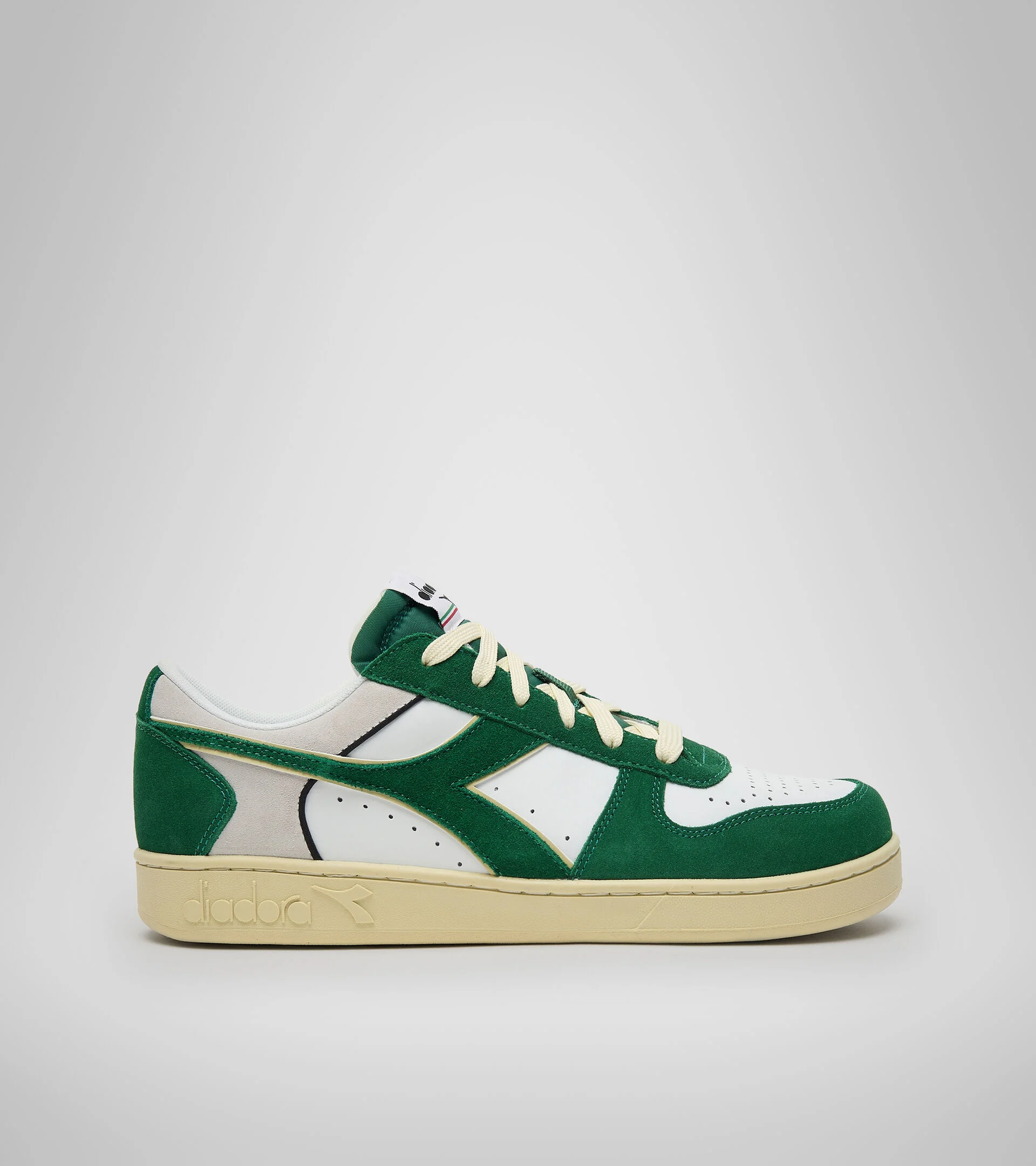 Diadora Magic Basket Low Suede Sneakers Green