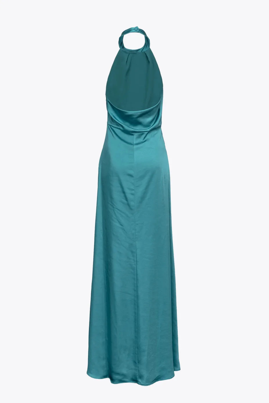 Long Satin Dress Pinko / Green