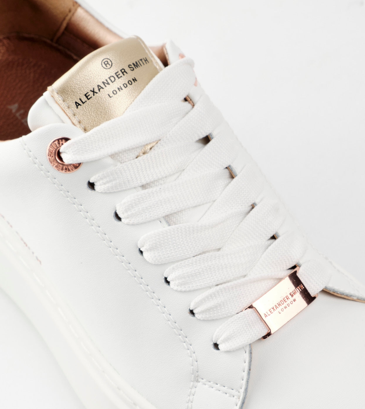 Sneaker in Pelle Alexander Smith / Bianco - Ideal Moda
