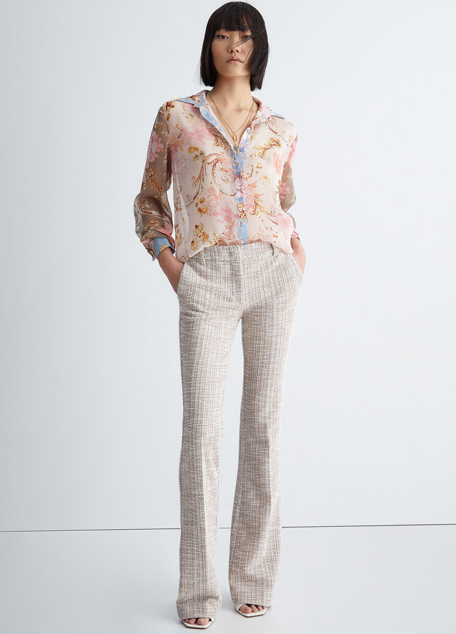 Camicia con Fantasia Floreale Liu Jo / Rosa - Ideal Moda