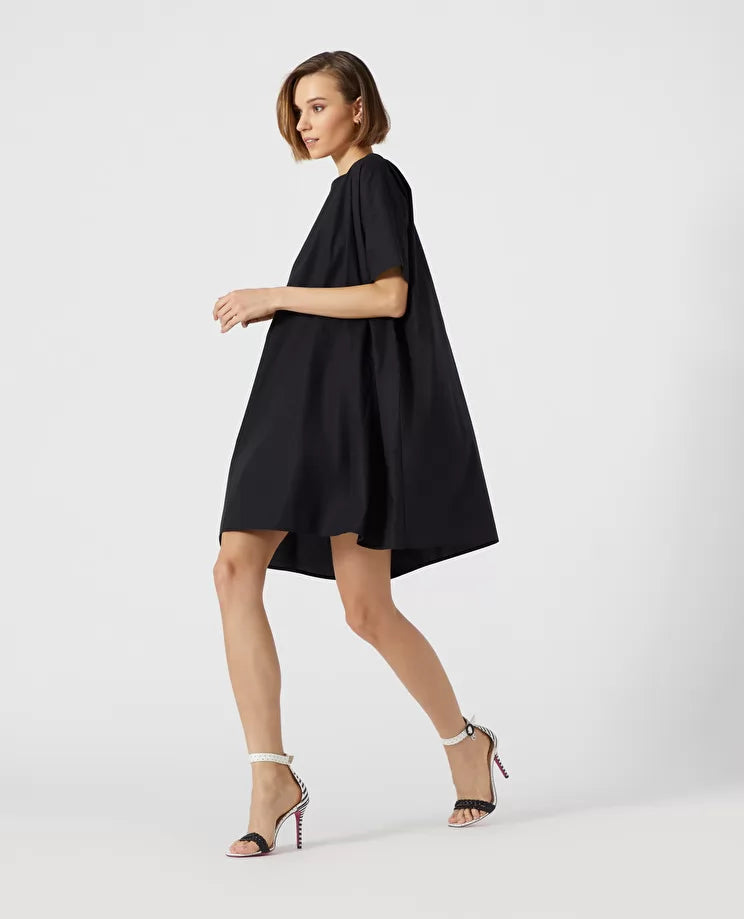 Abito Manila Grace a Ovetto / Nero - Ideal Moda