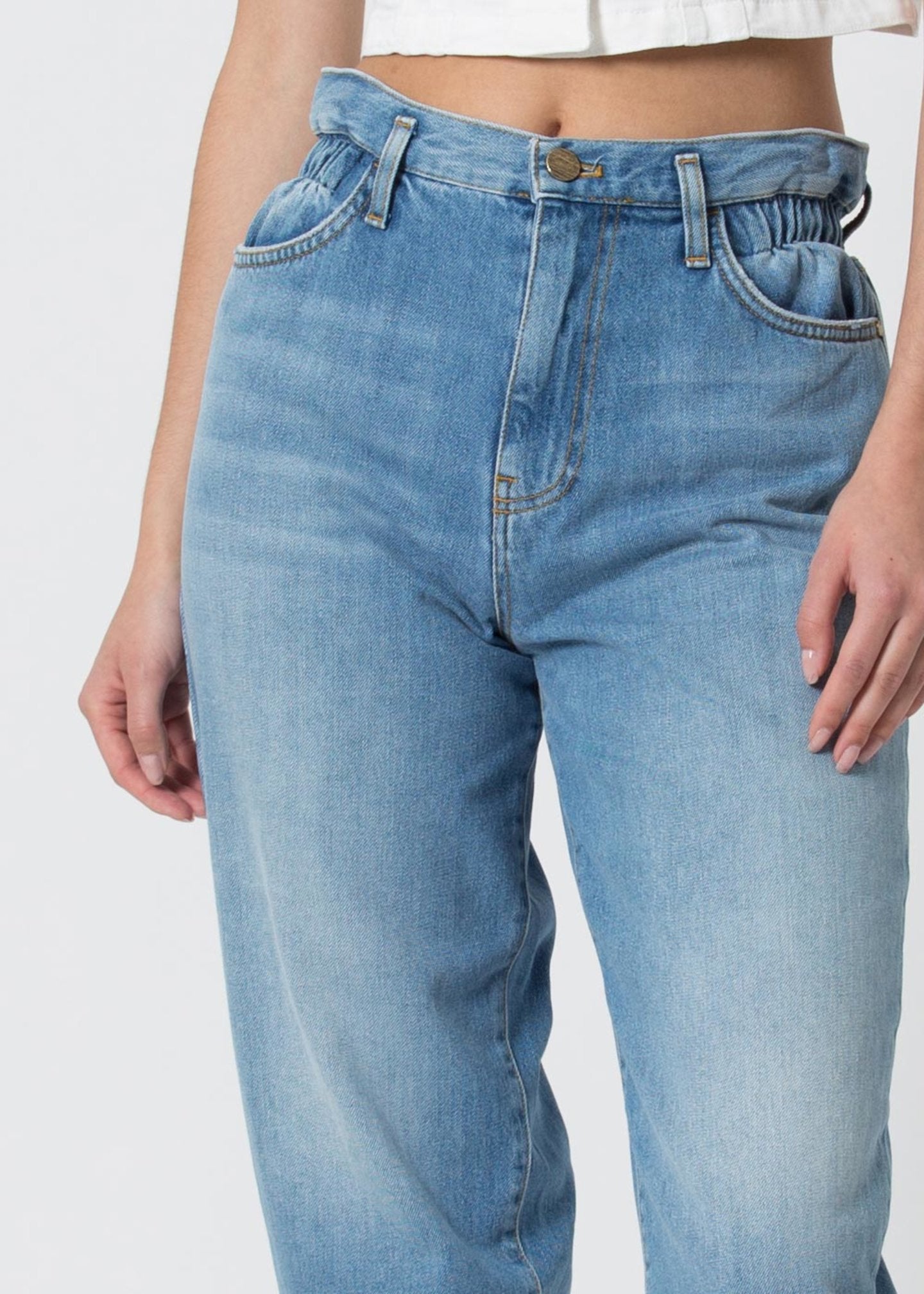 Jeans Kocca alla Caviglia / Jeans - Ideal Moda