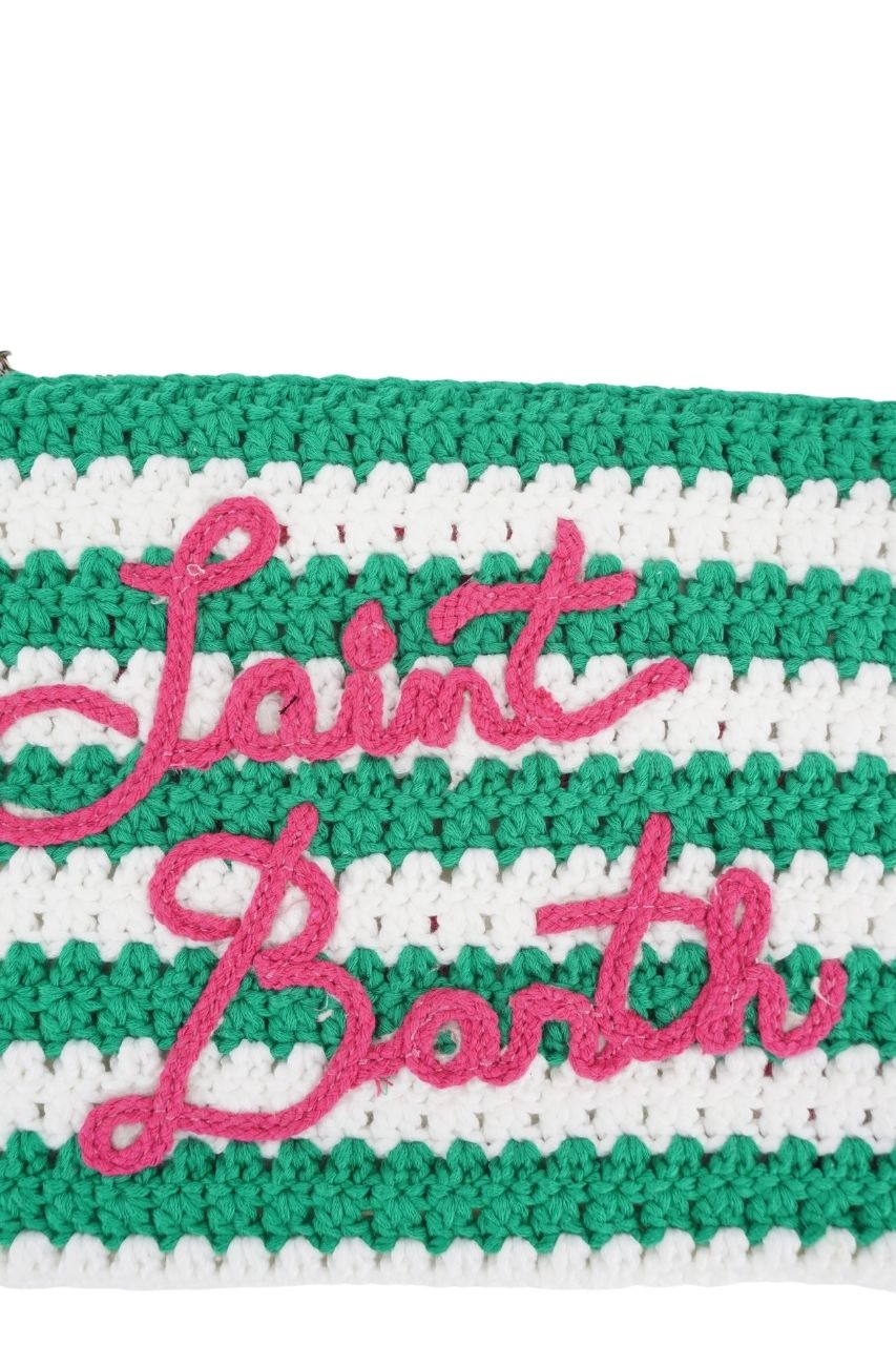 Pochette in Crochet Mc2 Saint Barth / Verde - Ideal Moda