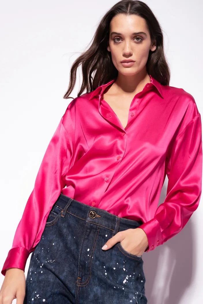Camicia 2025 fucsia seta