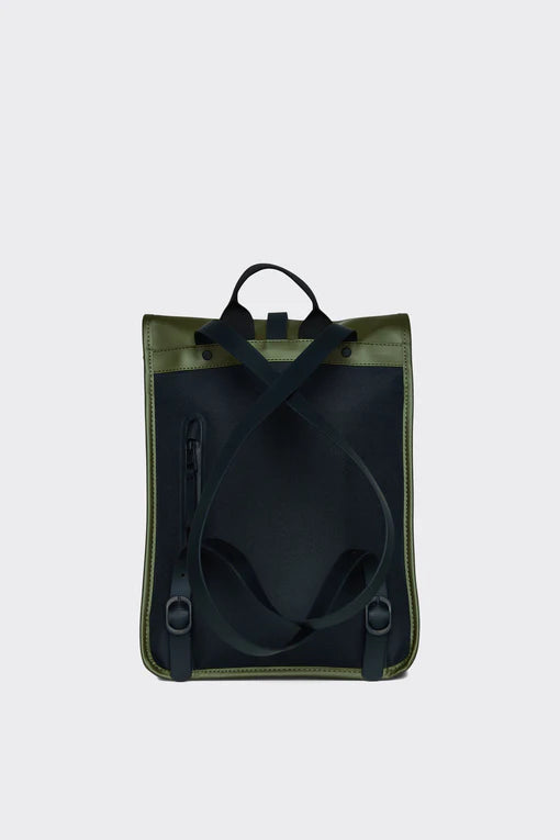 rains green backpack Mini Rolltop Backpack Rains / Green