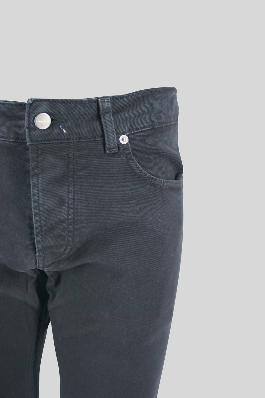 Jeans Nero Vestibilità Slim / Nero - Ideal Moda