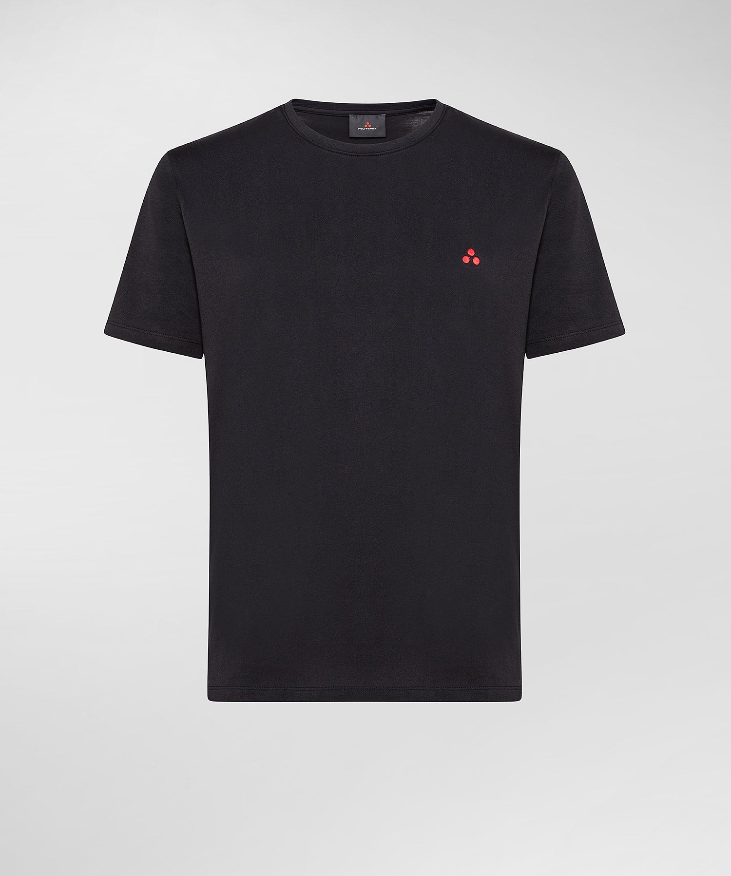 T-Shirt con Stampa / Nero - Ideal Moda