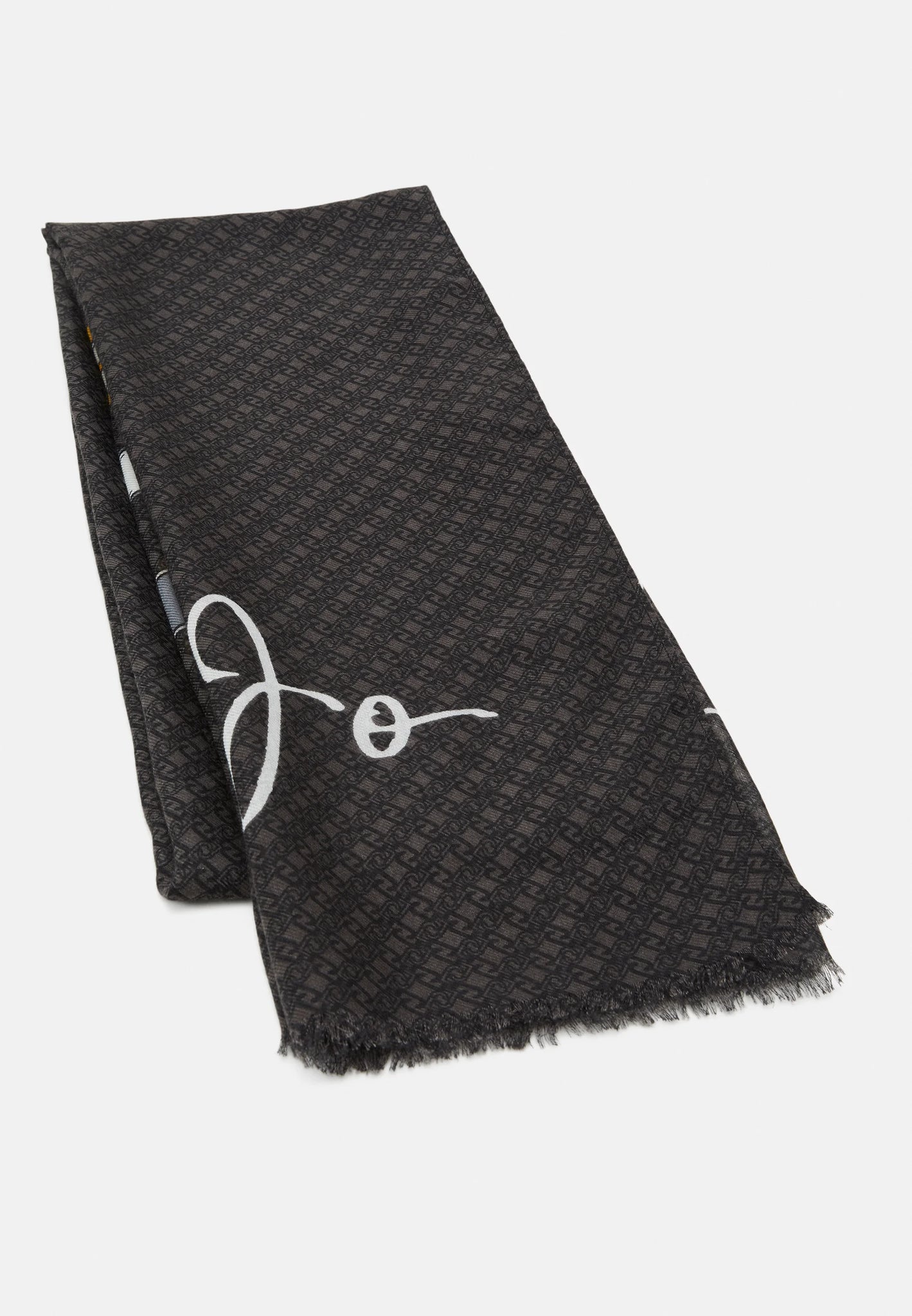 Stola con Logo Liu Jo / Nero - Ideal Moda