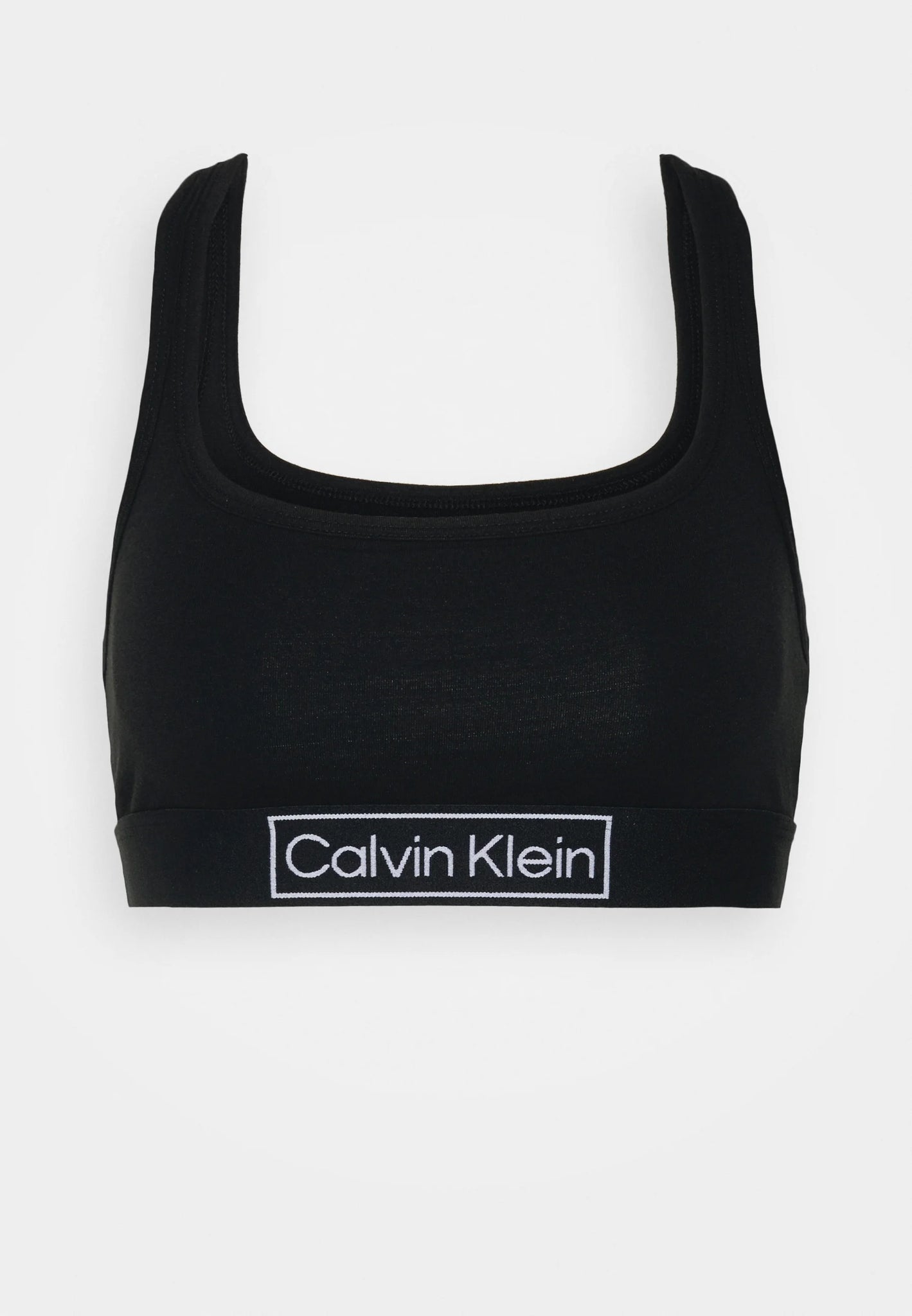 Bralette Calvin Klein con Logo / Nero - Ideal Moda