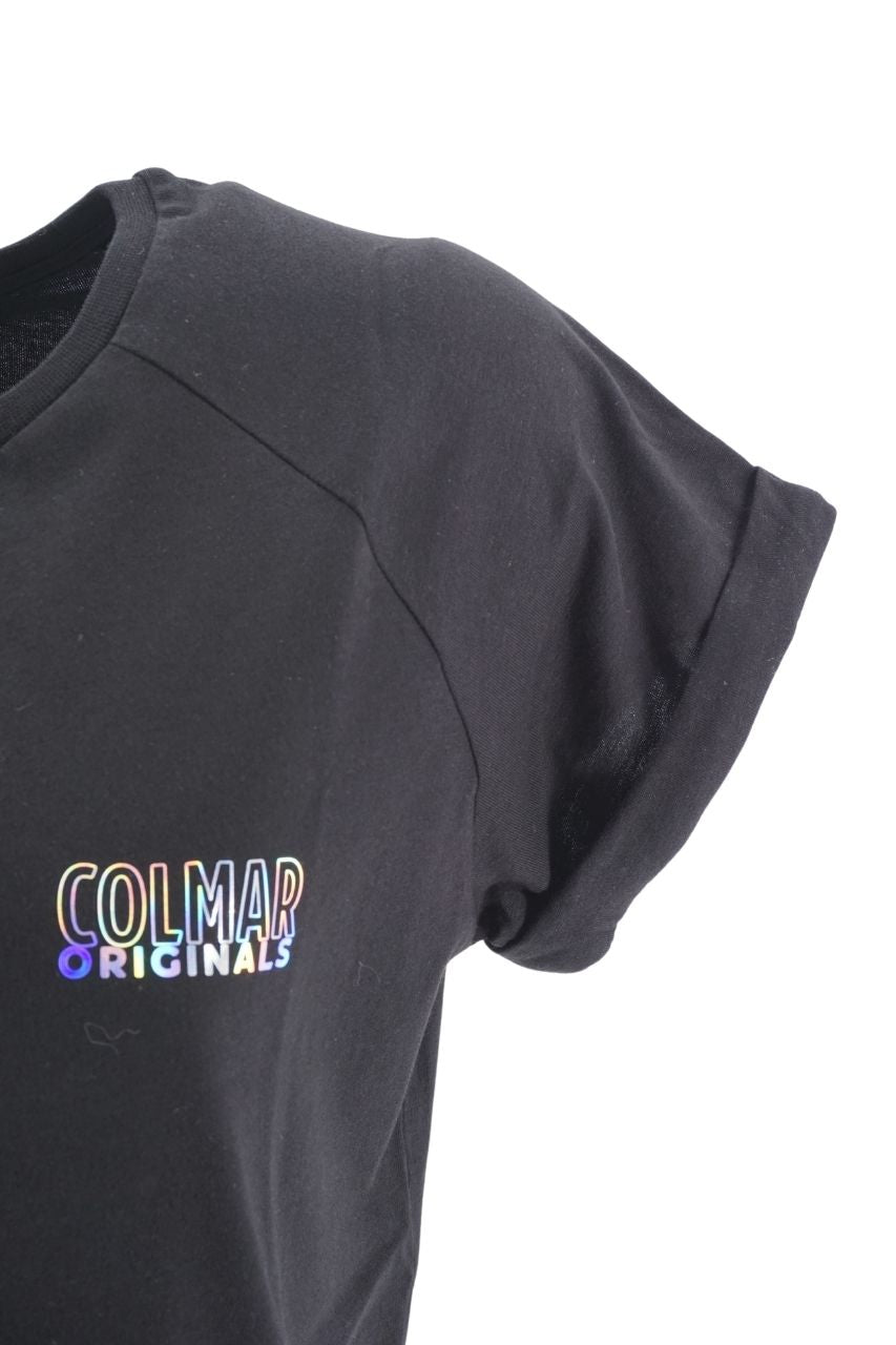T-Shirt Colmar in Cotone / Nero - Ideal Moda