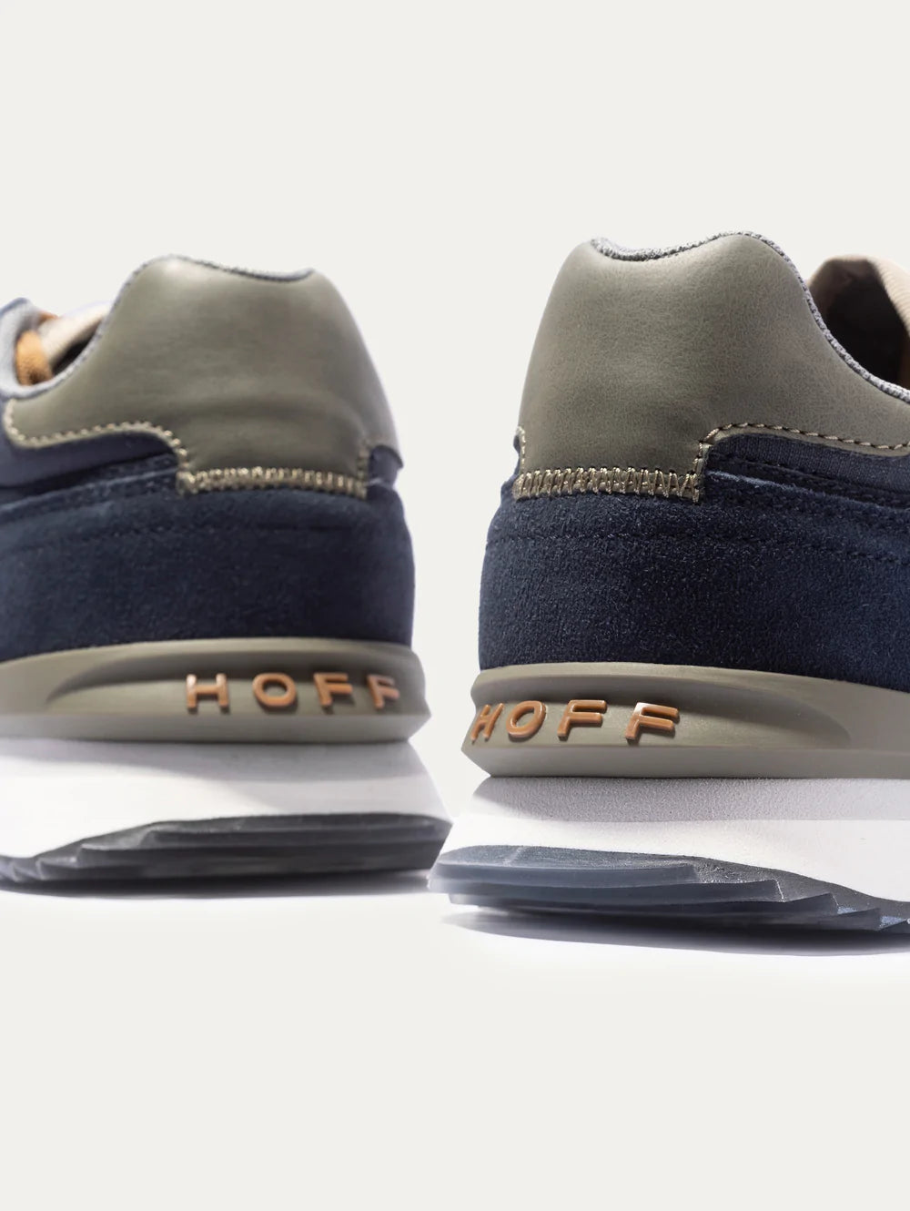 Sneaker in Pelle e Tessuto Hoff / Blu - Ideal Moda