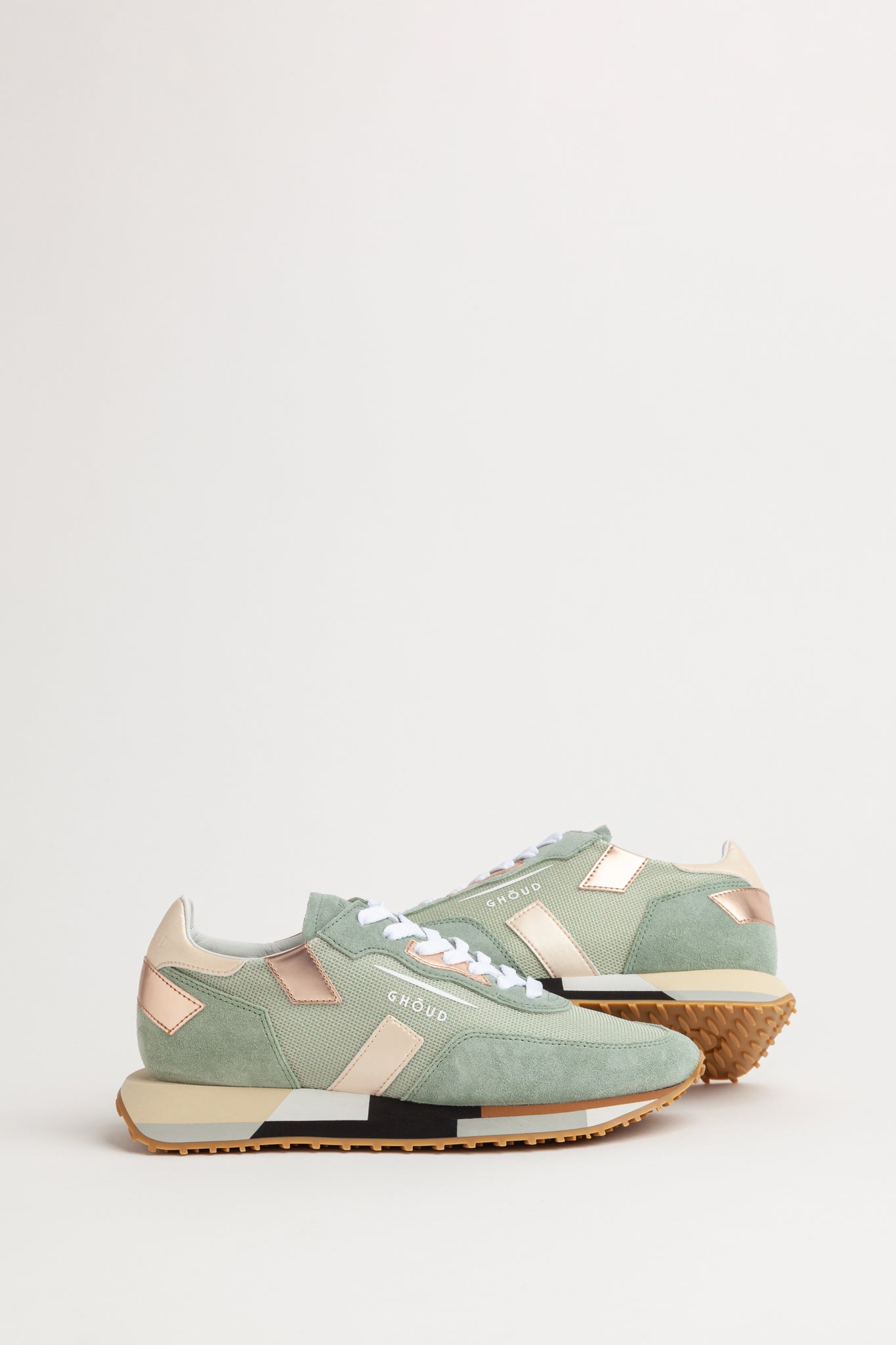 Sneaker Rush Low Ghoud / Verde - Ideal Moda