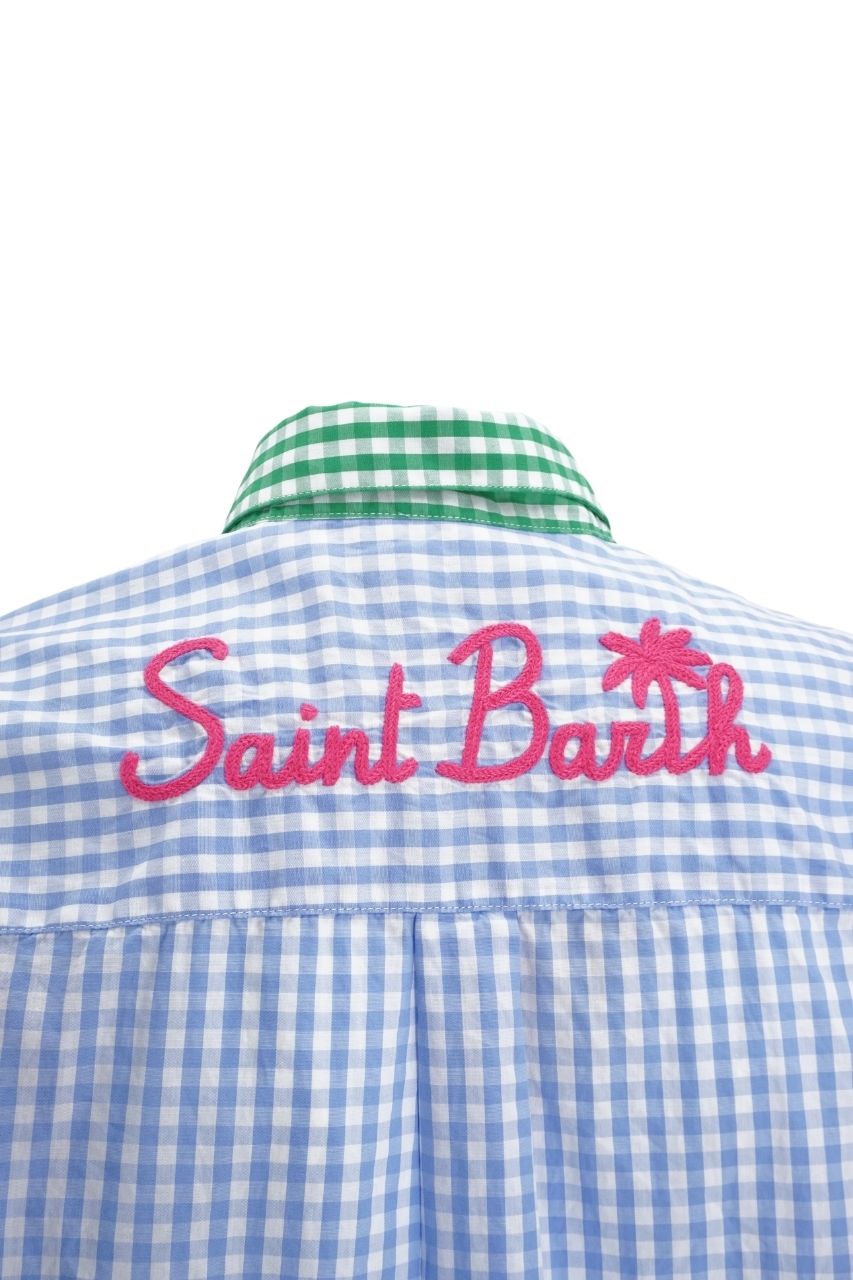 Camicia a Fantasia Mc2 Saint Barth / Multicolor - Ideal Moda